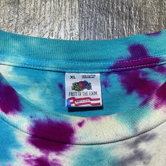 Rare Vintage 80’s Grateful Dead Club Dead Parking Lot T-Shirt Size XL Band - Picture 3 of 8